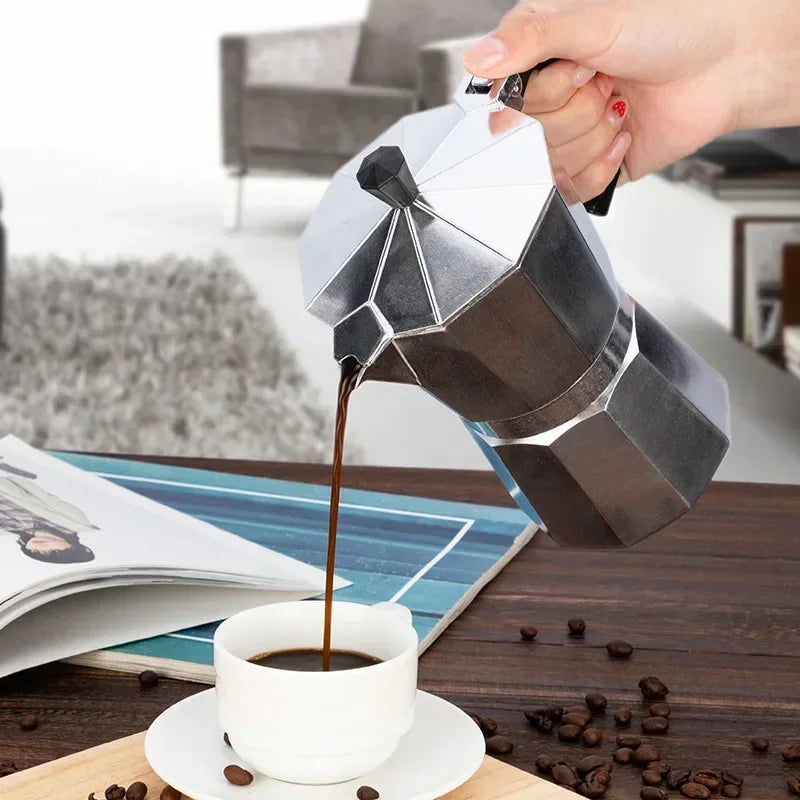 Cafetera moka clásica