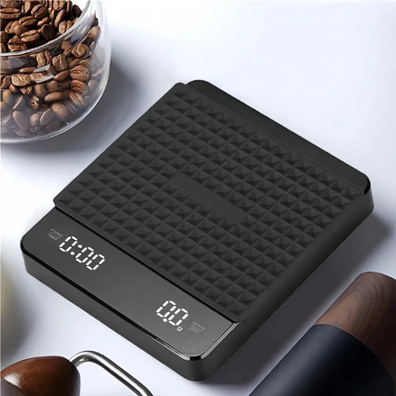 Balanza digital para café con temporizador